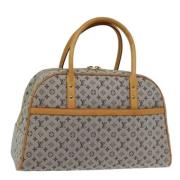 Pre-owned Canvas handbags Louis Vuitton Vintage , Blue , Dames