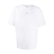 Witte T-Shirt - Klassieke Stijl Drole de Monsieur , White , Heren