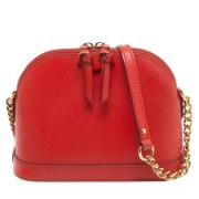 Pre-owned Leather louis-vuitton-bags Louis Vuitton Vintage , Red , Dam...