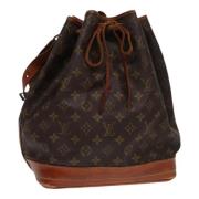 Pre-owned Canvas shoulder-bags Louis Vuitton Vintage , Brown , Dames