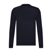 Bessen Mockneck Pullover Merino Born With Appetite , Blue , Heren