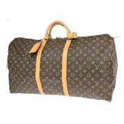 Pre-owned Canvas louis-vuitton-bags Louis Vuitton Vintage , Brown , Da...