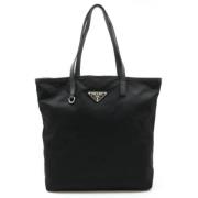 Pre-owned Leather prada-bags Prada Vintage , Black , Dames