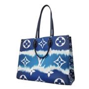 Pre-owned Canvas louis-vuitton-bags Louis Vuitton Vintage , Blue , Dam...