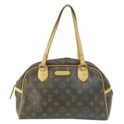 Pre-owned Canvas louis-vuitton-bags Louis Vuitton Vintage , Brown , Da...