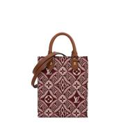 Pre-owned Canvas louis-vuitton-bags Louis Vuitton Vintage , Red , Dame...