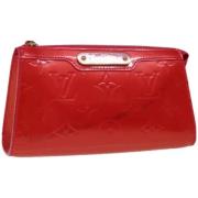 Pre-owned Leather louis-vuitton-bags Louis Vuitton Vintage , Red , Dam...