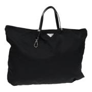 Pre-owned Nylon totes Prada Vintage , Black , Dames