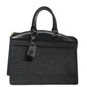 Pre-owned Leather louis-vuitton-bags Louis Vuitton Vintage , Black , D...