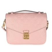 Pre-owned Leather shoulder-bags Louis Vuitton Vintage , Pink , Dames