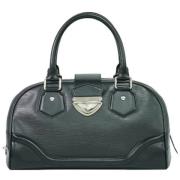 Pre-owned Leather louis-vuitton-bags Louis Vuitton Vintage , Black , D...