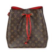 Pre-owned Canvas shoulder-bags Louis Vuitton Vintage , Brown , Dames