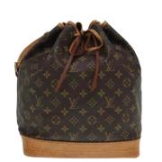 Pre-owned Canvas louis-vuitton-bags Louis Vuitton Vintage , Brown , Da...