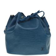 Pre-owned Leather louis-vuitton-bags Louis Vuitton Vintage , Blue , Da...