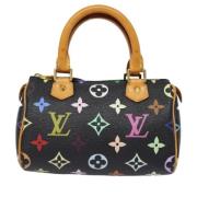 Pre-owned Canvas louis-vuitton-bags Louis Vuitton Vintage , Black , Da...