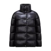 Zwarte Cochevis Donsjas Moncler , Black , Dames