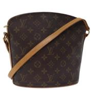 Pre-owned Canvas louis-vuitton-bags Louis Vuitton Vintage , Brown , Da...