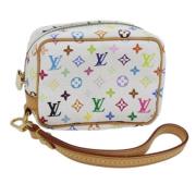 Pre-owned Canvas pouches Louis Vuitton Vintage , Multicolor , Dames