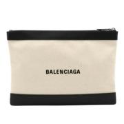 Pre-owned Canvas clutches Balenciaga Vintage , Black , Heren