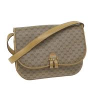 Pre-owned Leather gucci-bags Gucci Vintage , Beige , Dames