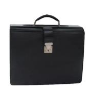 Pre-owned Leather louis-vuitton-bags Louis Vuitton Vintage , Black , D...