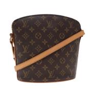 Pre-owned Canvas louis-vuitton-bags Louis Vuitton Vintage , Brown , Da...