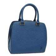 Pre-owned Leather louis-vuitton-bags Louis Vuitton Vintage , Blue , Da...