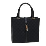 Pre-owned Canvas gucci-bags Gucci Vintage , Black , Dames