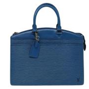 Pre-owned Leather louis-vuitton-bags Louis Vuitton Vintage , Blue , Da...