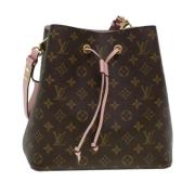 Pre-owned Canvas louis-vuitton-bags Louis Vuitton Vintage , Brown , Da...