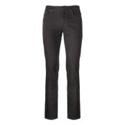 Logo Jeansbroek Fendi , Black , Heren