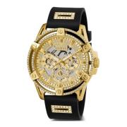 Multifunctionele Horloge Guess , Yellow , Heren