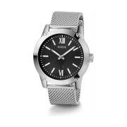 Herenhorloge Crescent zilver, zwart 44 mm Gw0629G1 Guess , Gray , Here...