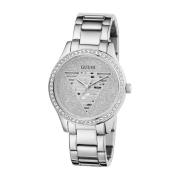 Dames armbandhorloge Idol zilver 38 mm Gw0605L1 Guess , Gray , Dames