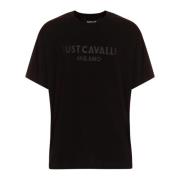 T-shirts en Polos Just Cavalli , Black , Heren