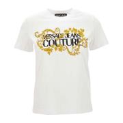 T-shirts en Polos Versace Jeans Couture , White , Dames