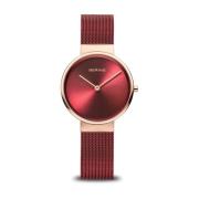 Dames Klassiek Horloge 14531-363 Bering , Red , Dames