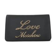 Zwarte schoudertas Elegant en opvallend Love Moschino , Black , Dames