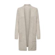 Jade Langemouw Cardigan Only , Beige , Dames