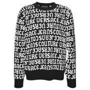 Truien Versace Jeans Couture , Black , Heren