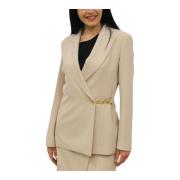 Blazer Jas Kocca , Beige , Dames