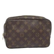 Pre-owned Canvas louis-vuitton-bags Louis Vuitton Vintage , Brown , Da...