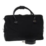 Pre-owned Nylon handbags Gucci Vintage , Black , Dames