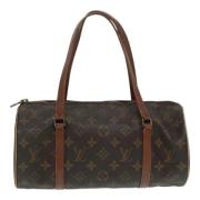 Pre-owned Canvas louis-vuitton-bags Louis Vuitton Vintage , Brown , Da...