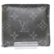 Pre-owned Canvas wallets Louis Vuitton Vintage , Gray , Dames