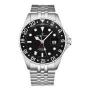 Zwitsers Armbandhorloge Diver GMT Automatisch horloge voor heren, Zwar...