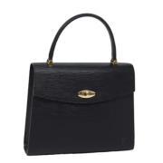 Pre-owned Leather louis-vuitton-bags Louis Vuitton Vintage , Black , D...