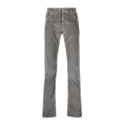 Bard Slim-Fit Corduroy Broek Jacob Cohën , Gray , Heren