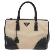 Pre-owned Canvas totes Prada Vintage , Beige , Dames