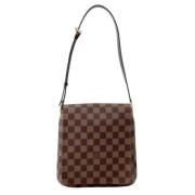 Pre-owned Canvas louis-vuitton-bags Louis Vuitton Vintage , Brown , Da...